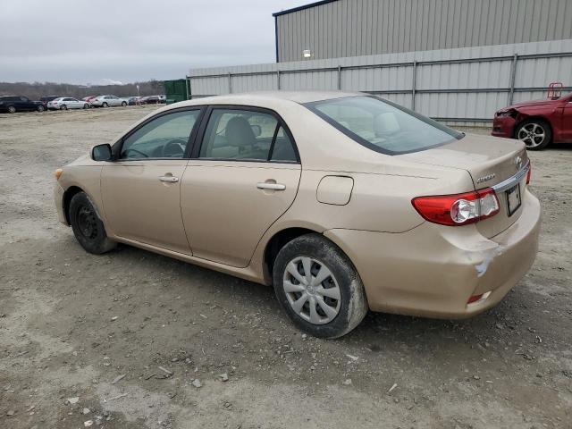 JTDBU4EE5B9135160 - 2011 TOYOTA COROLLA BASE BEIGE photo 2