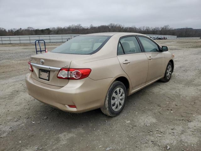 JTDBU4EE5B9135160 - 2011 TOYOTA COROLLA BASE BEIGE photo 3