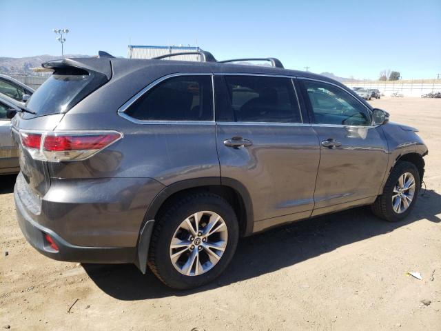 5TDBKRFH2GS354422 - 2016 TOYOTA HIGHLANDER LE CHARCOAL photo 3