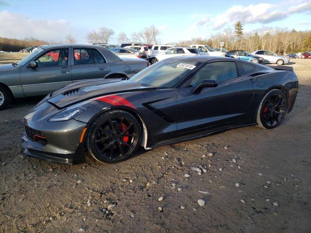 1G1YA2D7XJ5103720 - 2018 CHEVROLET CORVETTE STINGRAY 1LT GRAY photo 1