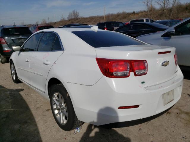 1G11C5SL3FF101080 - 2015 CHEVROLET MALIBU 1LT WHITE photo 2