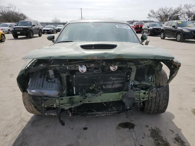 2C3CDZFJ0MH665220 - 2021 DODGE CHALLENGER R/T SCAT PACK GREEN photo 5