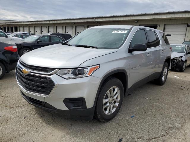 1GNERFKW5LJ288930 - 2020 CHEVROLET TRAVERSE LS SILVER photo 1