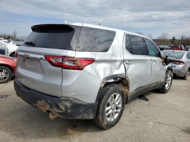 1GNERFKW5LJ288930 - 2020 CHEVROLET TRAVERSE LS SILVER photo 3