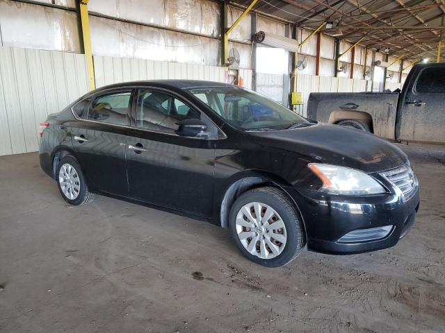 3N1AB7AP8EY209134 - 2014 NISSAN SENTRA S BLACK photo 4