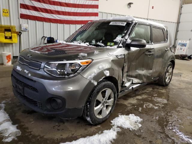 KNDJN2A28J7554218 - 2018 KIA SOUL GRAY photo 1