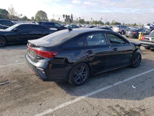 3KPF34AD6ME273323 - 2021 KIA FORTE GT LINE BLACK photo 3