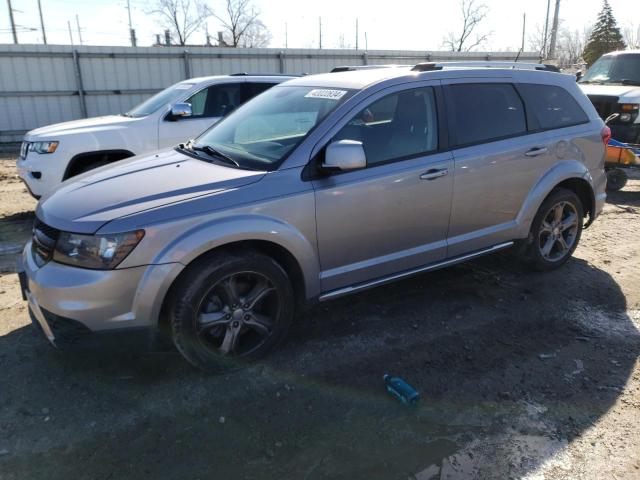 3C4PDCGB1HT605610 - 2017 DODGE JOURNEY CROSSROAD SILVER photo 1