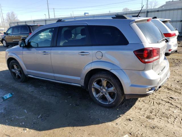 3C4PDCGB1HT605610 - 2017 DODGE JOURNEY CROSSROAD SILVER photo 2