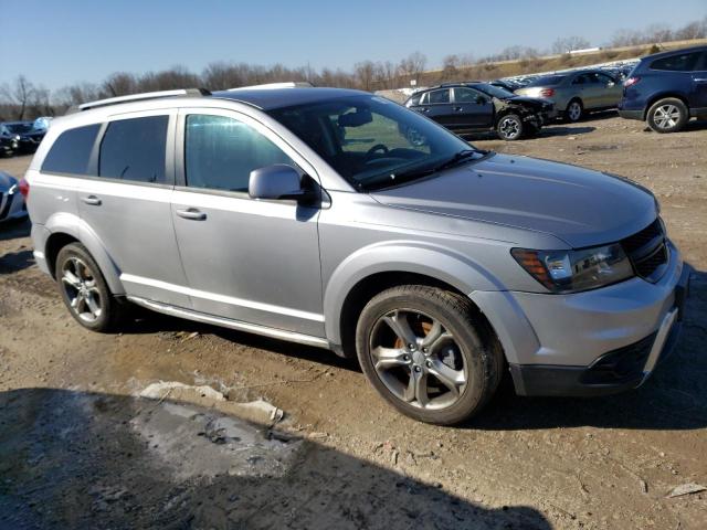 3C4PDCGB1HT605610 - 2017 DODGE JOURNEY CROSSROAD SILVER photo 4