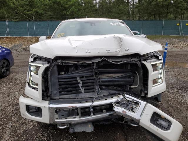 1FTEW1EG6HFA78033 - 2017 FORD F150 SUPERCREW WHITE photo 5