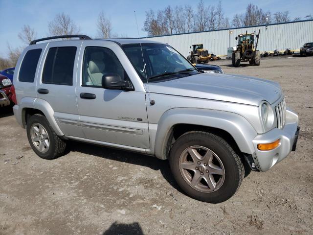 1J8GL58K53W710496 - 2003 JEEP LIBERTY LIMITED SILVER photo 4