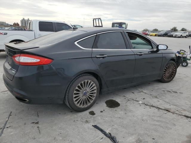 3FA6P0K93ER330911 - 2014 FORD FUSION TITANIUM BLACK photo 3