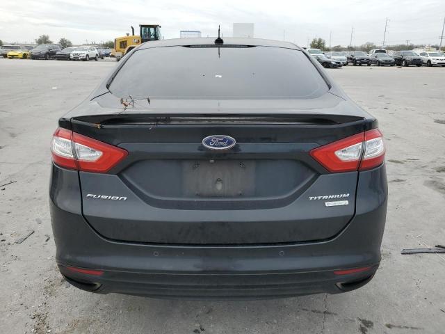 3FA6P0K93ER330911 - 2014 FORD FUSION TITANIUM BLACK photo 6