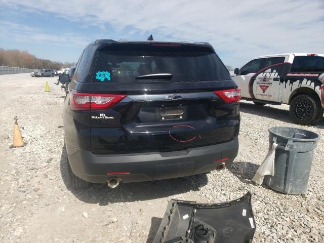 1GNERFKW6LJ312233 - 2020 CHEVROLET TRAVERSE LS BLACK photo 6