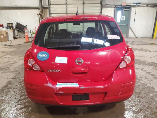 3N1BC13E29L433917 - 2009 NISSAN VERSA S RED photo 6