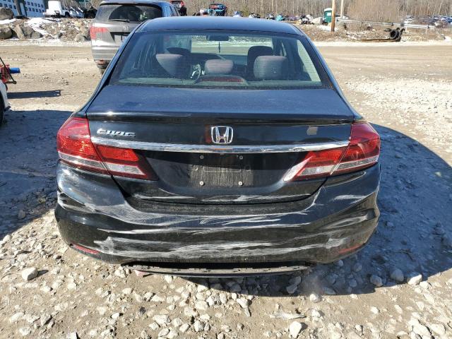 2HGFB2F88DH517465 - 2013 HONDA CIVIC EX BLACK photo 6