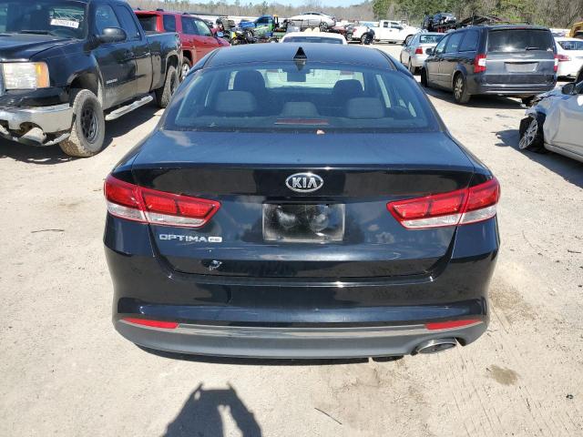 5XXGT4L31GG103505 - 2016 KIA OPTIMA LX BLACK photo 6