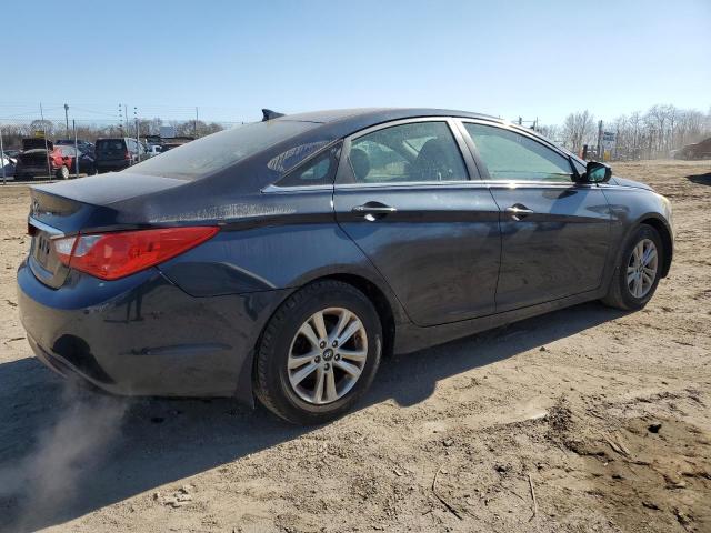 5NPEB4AC2CH347207 - 2012 HYUNDAI SONATA GLS BLUE photo 3