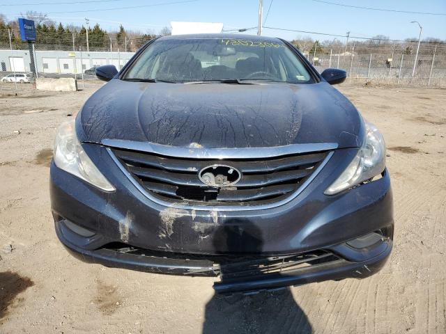 5NPEB4AC2CH347207 - 2012 HYUNDAI SONATA GLS BLUE photo 5