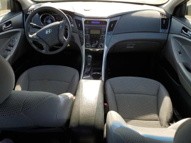 5NPEB4AC2CH347207 - 2012 HYUNDAI SONATA GLS BLUE photo 8