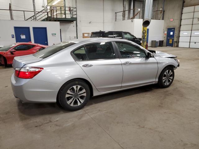 1HGCR2F30DA143872 - 2013 HONDA ACCORD LX SILVER photo 3