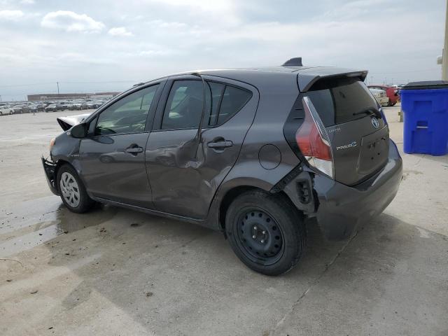 JTDKDTB30F1114072 - 2015 TOYOTA PRIUS C GRAY photo 2