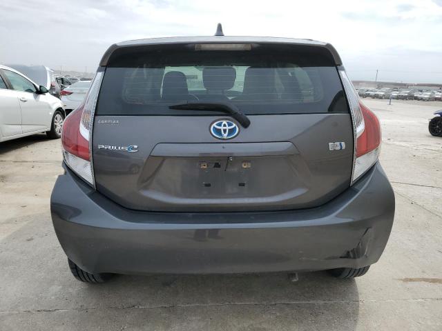 JTDKDTB30F1114072 - 2015 TOYOTA PRIUS C GRAY photo 6