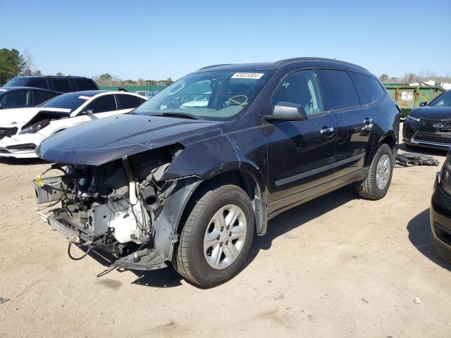 1GNKRFED2HJ176929 - 2017 CHEVROLET TRAVERSE LS GRAY photo 1