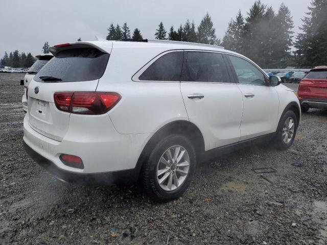 5XYPG4A30KG590465 - 2019 KIA SORENTO L WHITE photo 3