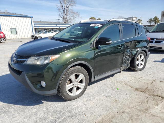 2T3RFREV2DW071670 - 2013 TOYOTA RAV4 XLE GREEN photo 1