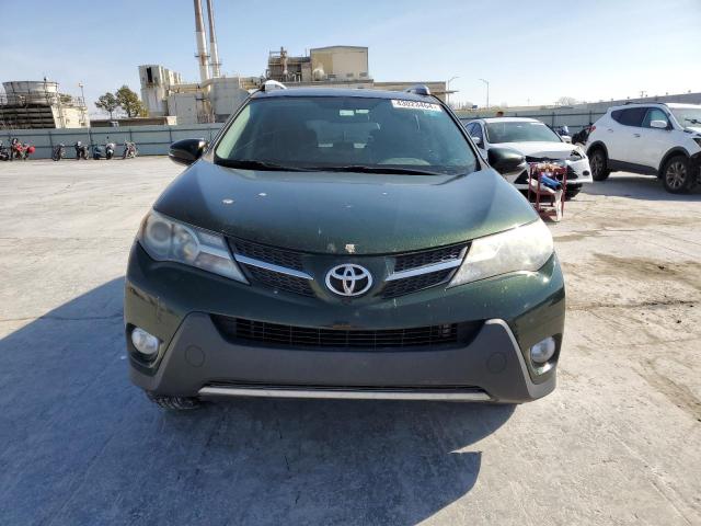 2T3RFREV2DW071670 - 2013 TOYOTA RAV4 XLE GREEN photo 5