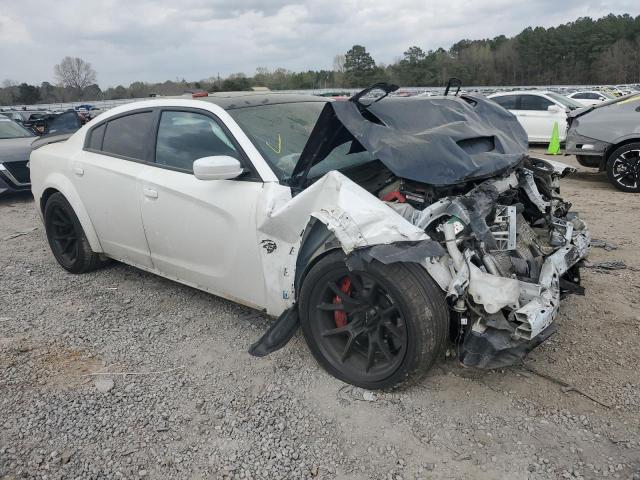 2C3CDXL91MH551113 - 2021 DODGE CHARGER SRT HELLCAT WHITE photo 4