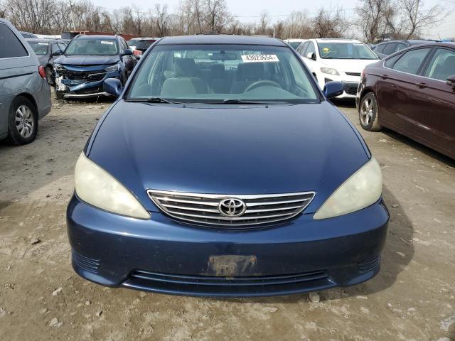 4T1BE30K66U164962 - 2006 TOYOTA CAMRY LE BLUE photo 5