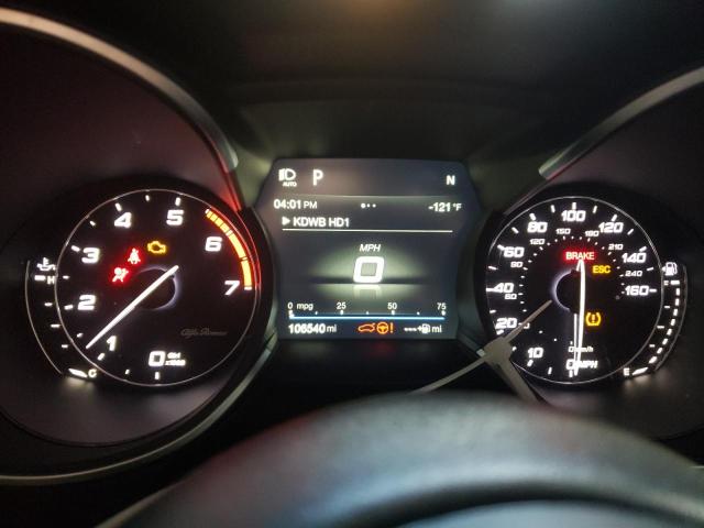 ZASFAKBN6J7B70326 - 2018 ALFA ROMEO STELVIO TI BLACK photo 9