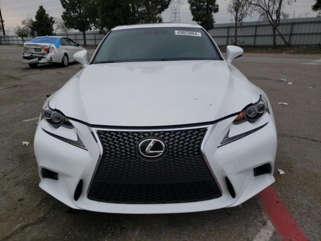 JTHBA1D25G5035040 - 2016 LEXUS IS 200T WHITE photo 5