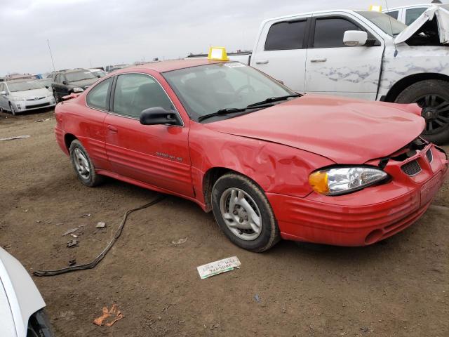 1G2NE12T21M646742 - 2001 PONTIAC GRAND AM SE RED photo 4