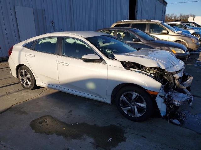 2HGFC2F60KH521146 - 2019 HONDA CIVIC LX WHITE photo 4