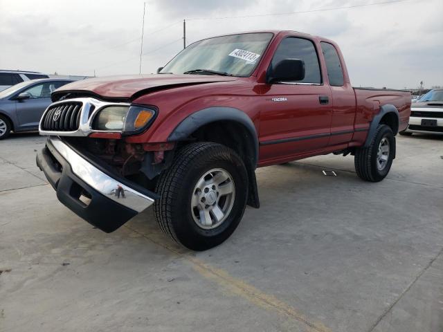 5TESM92N51Z760291 - 2001 TOYOTA TACOMA XTRACAB PRERUNNER ბურგუნდია ფოტო 1