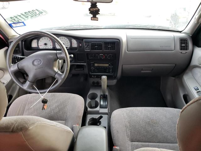 5TESM92N51Z760291 - 2001 TOYOTA TACOMA XTRACAB PRERUNNER ბურგუნდია ფოტო 8