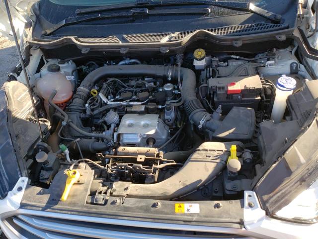 MAJ3S2GE6KC280308 - 2019 FORD ECOSPORT SE WHITE photo 11