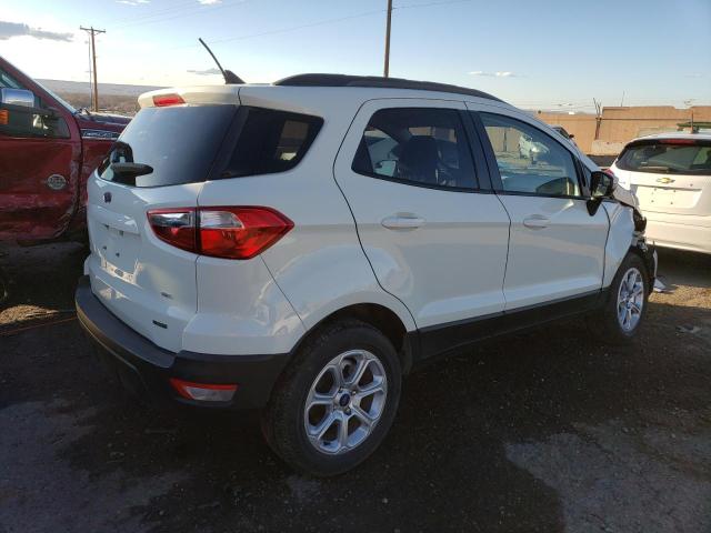 MAJ3S2GE6KC280308 - 2019 FORD ECOSPORT SE WHITE photo 3