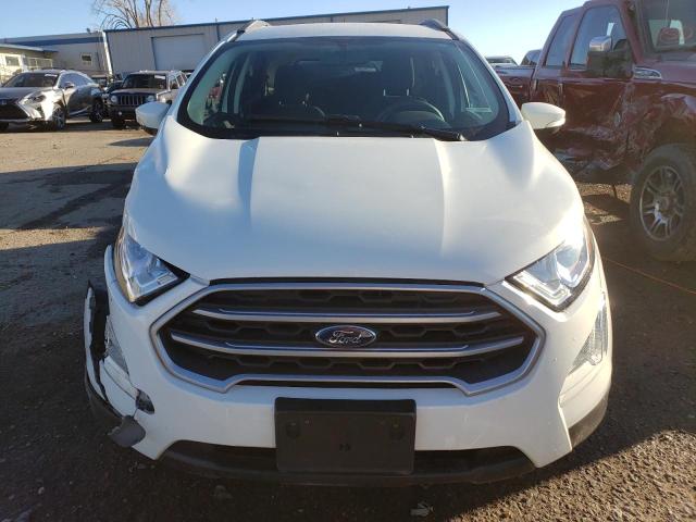 MAJ3S2GE6KC280308 - 2019 FORD ECOSPORT SE WHITE photo 5