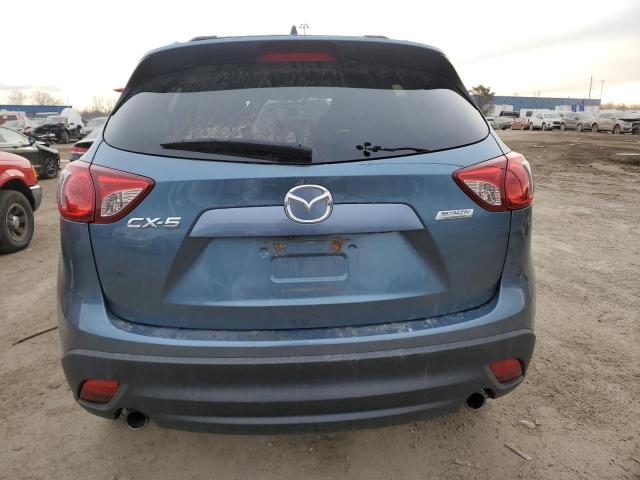 JM3KE2CY1F0524684 - 2015 MAZDA CX-5 TOURING BLUE photo 6