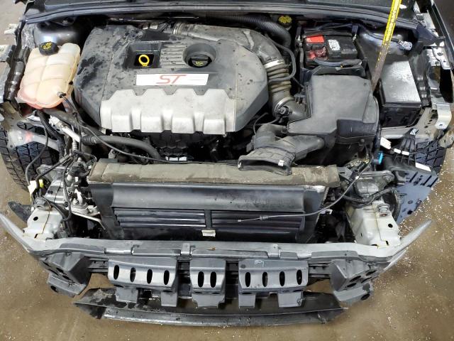 1FADP3L98GL282492 - 2016 FORD FOCUS ST GRAY photo 11