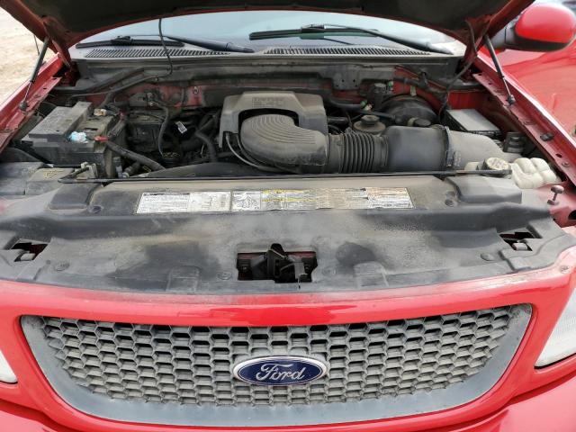 2FTRX08L01CA51171 - 2001 FORD F150 RED photo 11