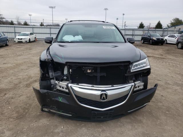 5FRYD4H89EB046006 - 2014 ACURA MDX ADVANCE BLACK photo 5