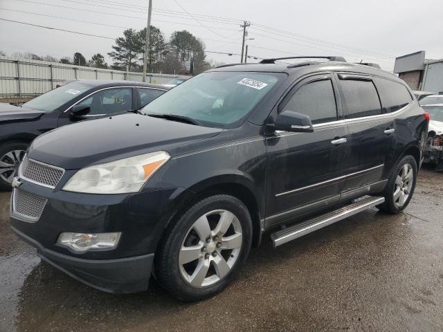 1GNKRLED5BJ185338 - 2011 CHEVROLET TRAVERSE LTZ BLACK photo 1