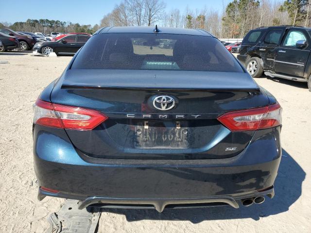 4T1B11HK1KU691242 - 2019 TOYOTA CAMRY L BLUE photo 6