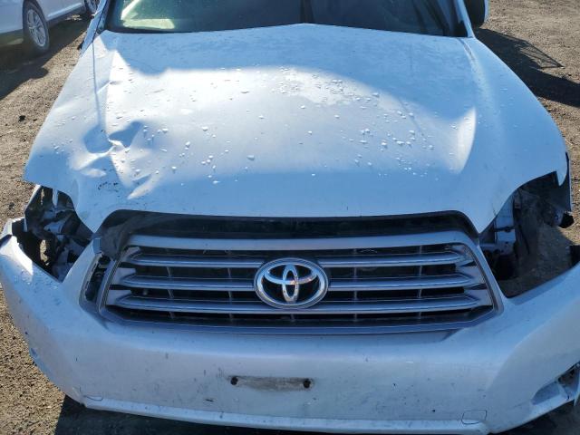 JTEBK3EH9A2160950 - 2010 TOYOTA HIGHLANDER WHITE photo 11